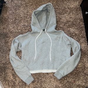 Cropped hoodie